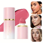 Easy to color and trim matte liquid blush naturally clear
