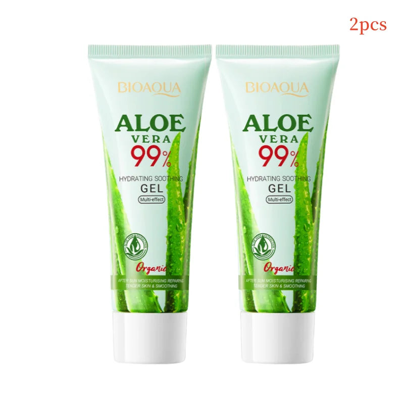 Moisturizing Aloe Vera Gel Is Suitable for Face and Body, Hydrating and Moisturizing, Repairing Sunburn, Suitable for Sensitive Skin, and Acne Care