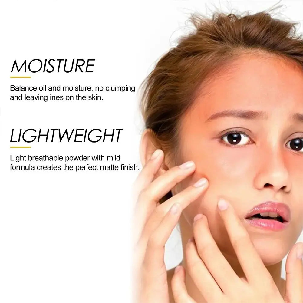 Sunscreen Loose Powder SPF50 Invisible Pore Oil Control Waterproof Long Lasting Solar Blocker Concealer Sunscreen Shaping Powde'