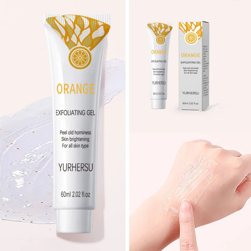 Exfoliating Gel Scrub - Instant Dead Skin Roll Off, Blackhead & Pore Cleanser, Brightening Facial Wash, For All Skin, 60ml