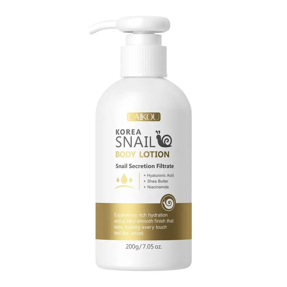 Snail Mucin Body Lotion For Dry Skin Moisturizer,Smoother Tightening Skin Care,24hr Moisture,Firming Body Cream Care