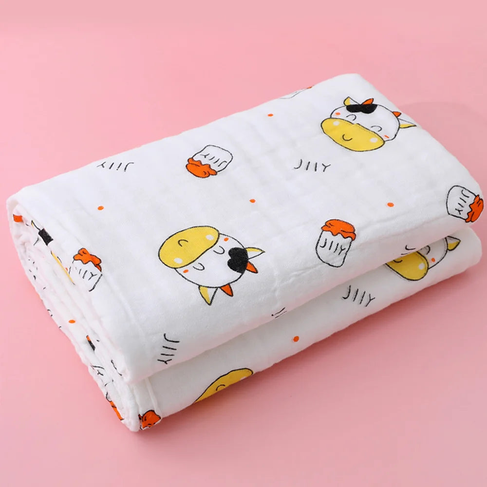 70*90cm Baby Bath Towel Boy Girl 100% Cotton Baby Towel Blanket for Newborn Baby Bathrobe Washcloth Infant Swaddle