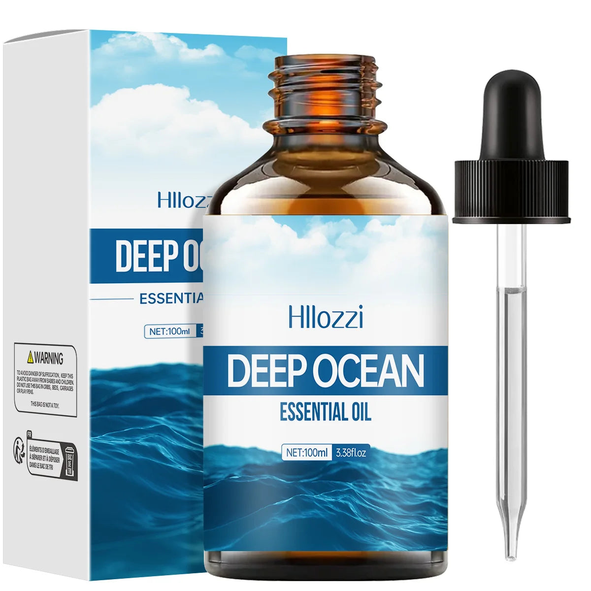 100ml/60ml/30ml Deep Sea Essential Oil Perfume essential oils Fragrance oils Long-lasting fragrance Aromatherapy Soap Humidifier