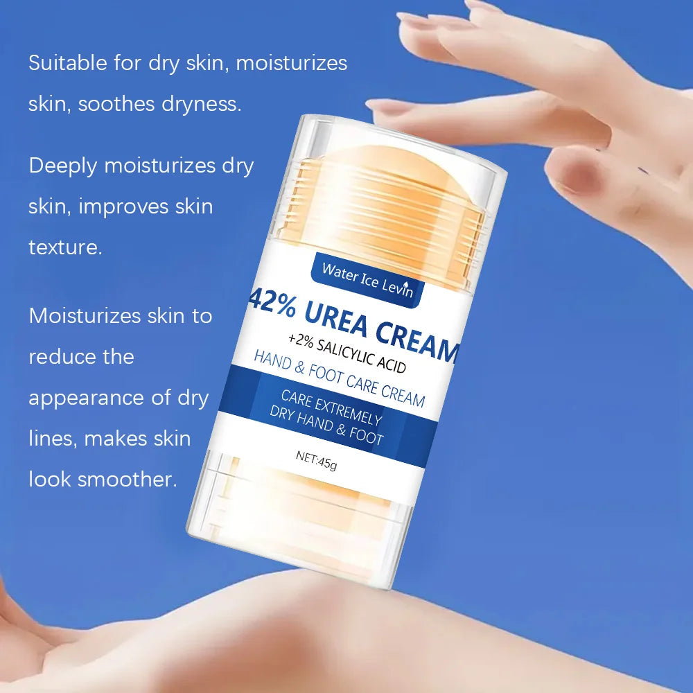 42% Urea Cream with Salicylic Acid 45g, Intense Moisturizing Hand and Foot Cream for Extremely Dry Skin, Fast Shipping