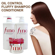 Fino Shampoo Conditioner 550ml Oil Control Volumizing Smooth Hair Mask Repair Dry Damaged Hair Moisturizing Nourishing Treatment