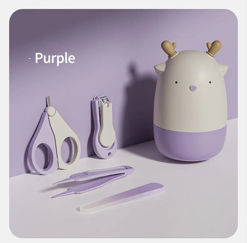 Newborn Safety Scissors Anti-Clip Nail Clippers Baby Nail Trimmer Baby Nail Scissor Baby Nail Care Tool Set New Little Dee