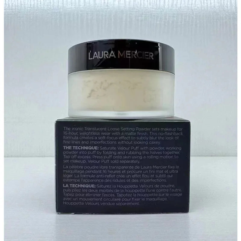 Korean Natural Soft Transparent Honey Powder Breathable Oil Control Make Up Matte Loose Powder Long-Lasting Honey Powder 29g