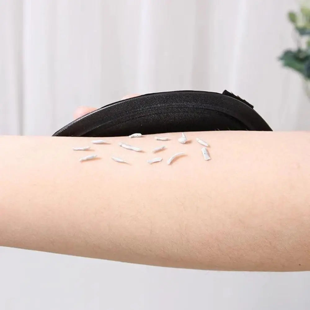New Round Bath Gloves Rubber Strong Exfoliating Brush Wear-resistant Labor-saving Exfoliating Bath Towel Household