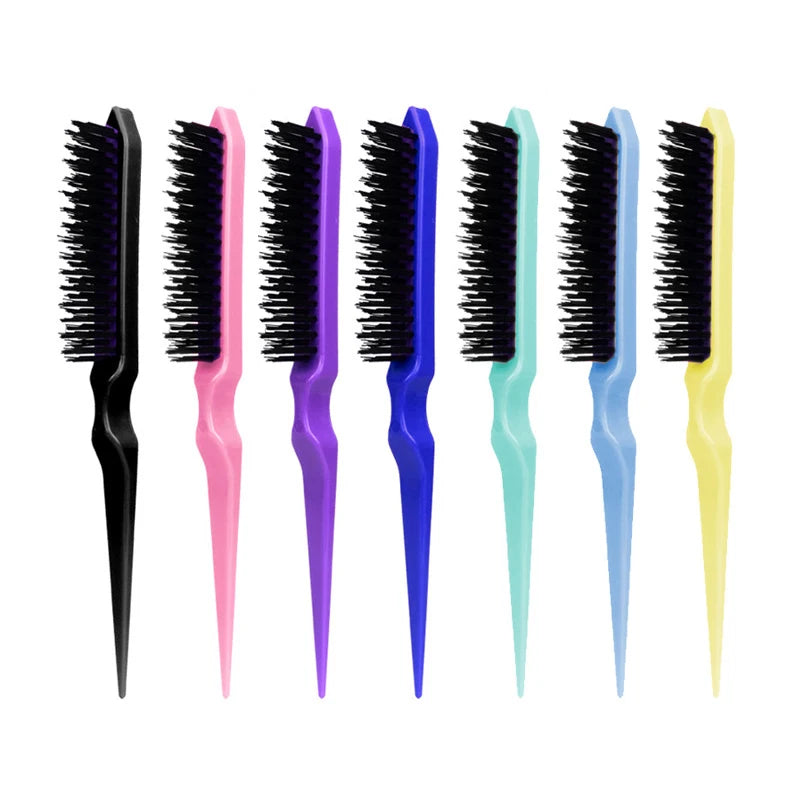 Edge control hair brush hair  pointed tail comb,for removing and smoothing hair,for all hair,Special for real hair wigs