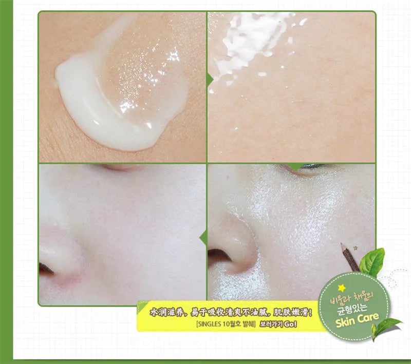 BIOAQUA Aloe Vera Face Cream Anti Wrinkle Moisturizing Deep Hydrating Day Cream Plant Essence Nourishing Refresh Skin Care