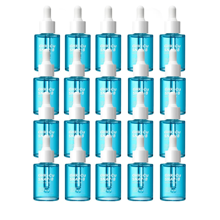 GHK-Cu Copper Peptide SNAP-8 Face Serum Anti Aging Wrinkle Lifting Firming Collagen Boost Hydrating Facial Essence