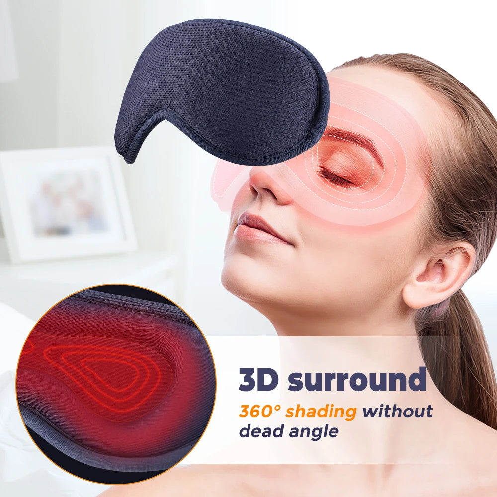 Professional Electric Eye Massager with Heating & Vibration Dark Circles Relief Mask for Dry Eyes,Sleep Aid and Fatigue Recovery