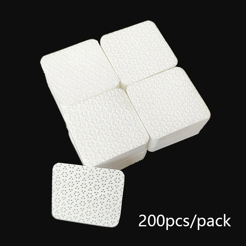 Lint Free Nail Wipes 300/200/100pcs Nail Supplies Nail Polish Remover Wipes Absorbent Soft Removal Tool for Nail Art