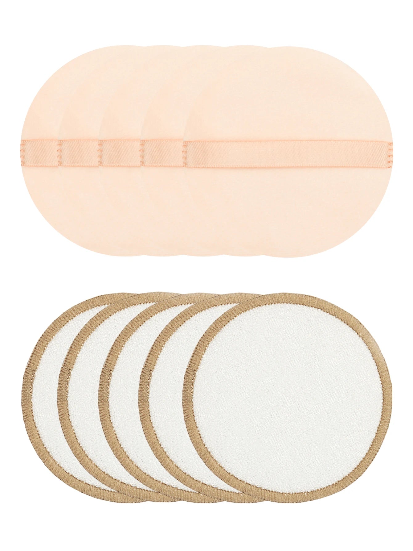 10Pcs Makeup Remover Pads Can Be Soaked in Water and Can Be Removed with Facial Makeup It Can Also Be Used with Makeup Remover.