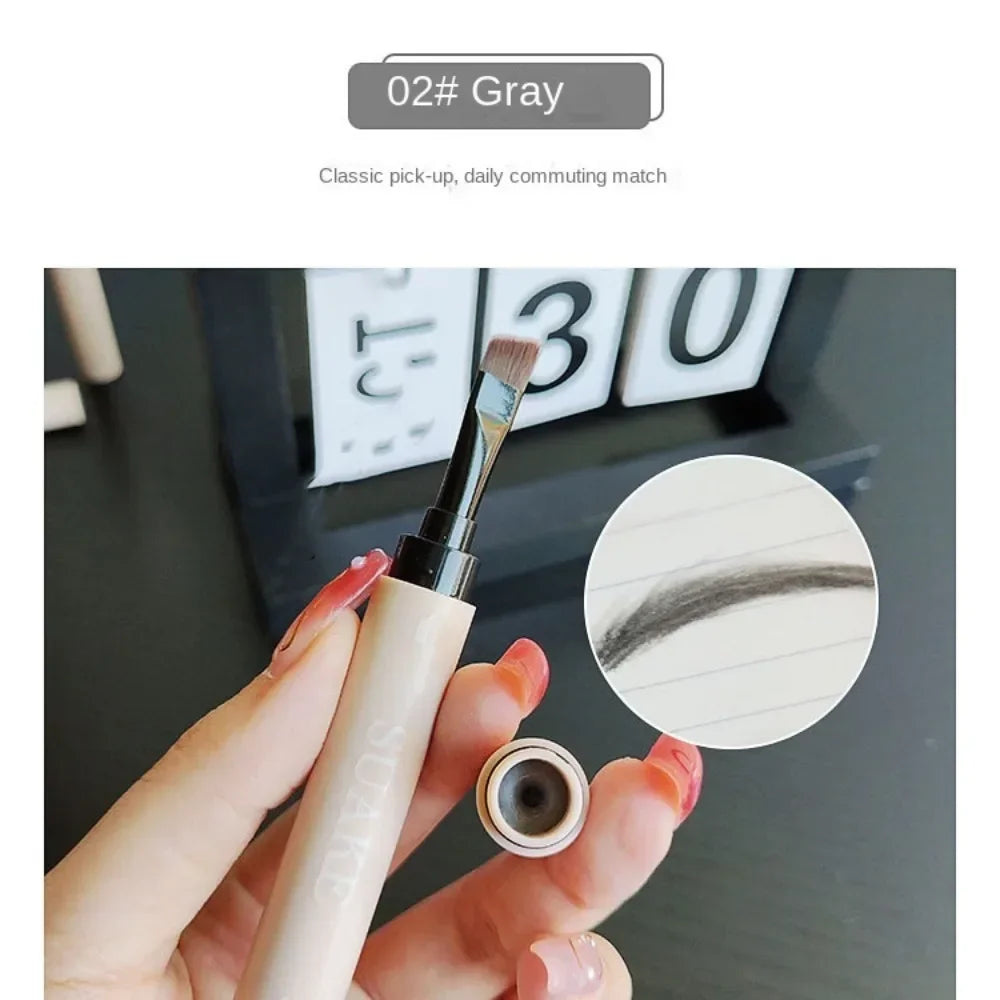 Waterproof Eyebrow Pencil Applicator Brow Pomade 3D Longlasting Eyebrow Gel Tint Quick-drying Natural Wild Eyebrow Eye Makeup