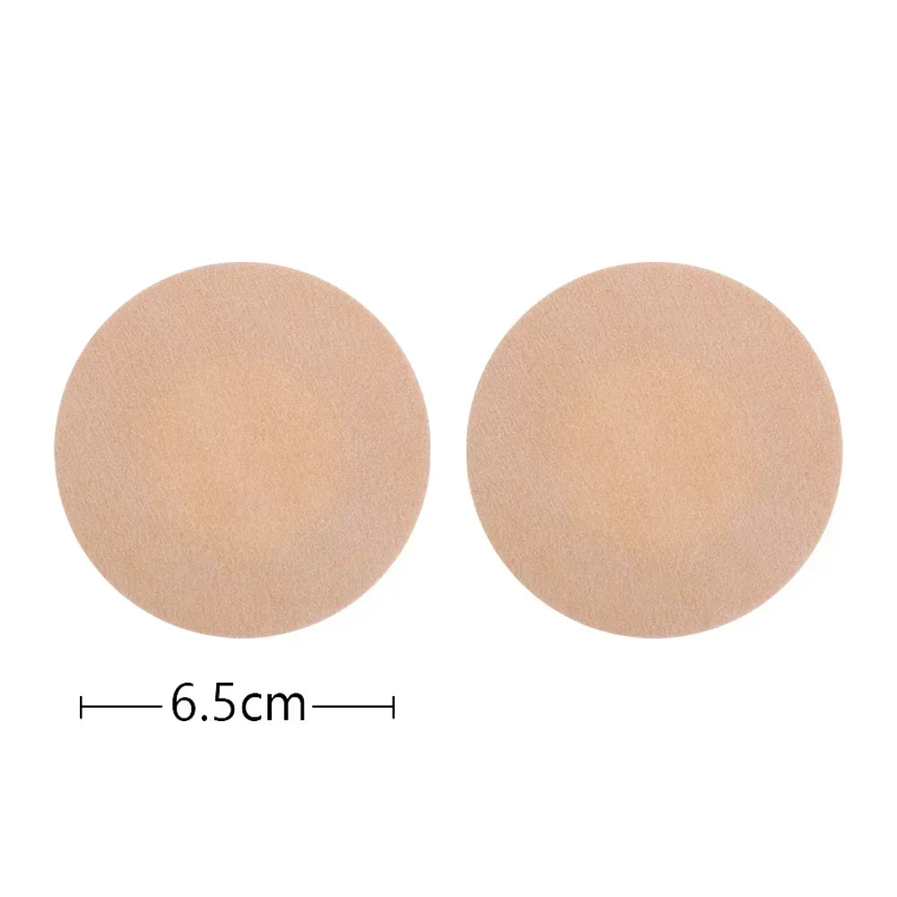 Reusable Women Breast Petals Lift Silicone Nipple Cover Invisible Petal Adhesive Strapless Backless Stick on Bra Breast Stickers