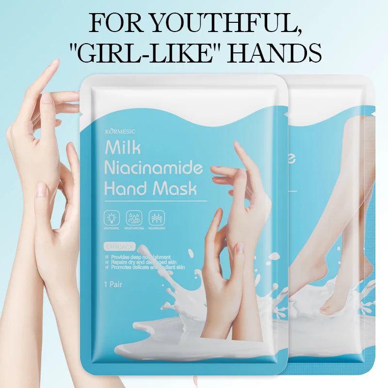 KORMESIC Silky Smooth Hand Mask Remove Rejuvenating Nourishing Hydrating Skin Care Products