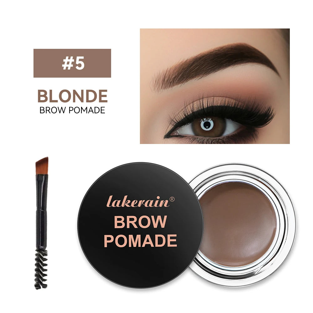 Wild Eyebrow Cream Smooth Styling Eyebrow Pomade Setting Eyebrow Wax Smudge Proof Eyebrow Dye Cream