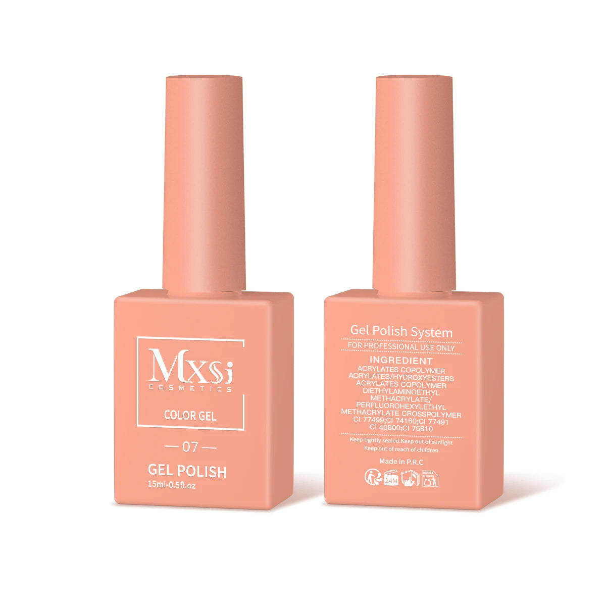 15ml French Gel Nail Polish 60 Colors Nail Supplies Vernis Semi Permanent Nail Art Manicure Soak Off LED UV Gel Nail Varnishes