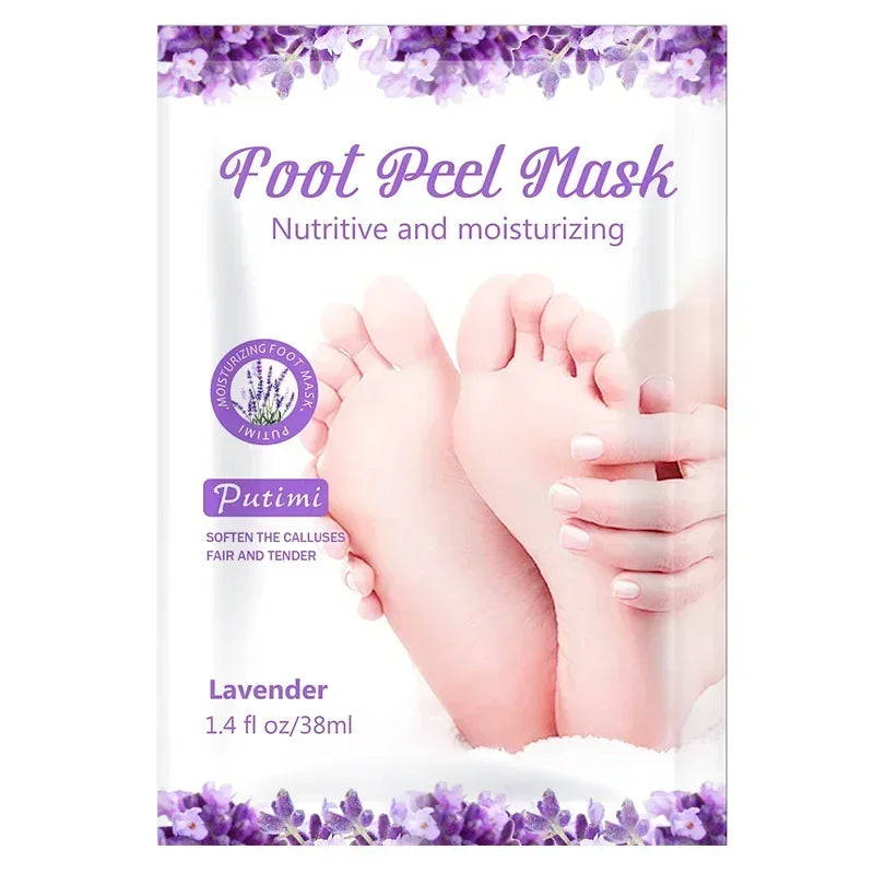 Aloe Vera Foot Mask Peeling for Legs Feet Mask Scrub Exfoliating Socks for Pedicure Anti Crack Heel Remove Skin Foot Patch
