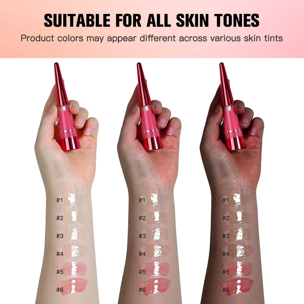 Lip Plumper Nourish Lips Care Moisturizing Transparent Gloss Fragrance Free Plumping Stocking Stuffer Cosmetics