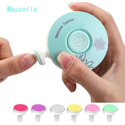Electric Baby Nail Trimmer Kit Infant Manicure Set Kid Nail Polisher Baby Nail Clipper Cutter Scissors Hygiene Tool For Newborn