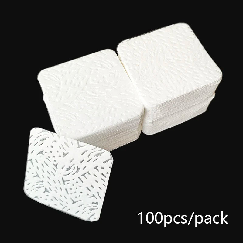 Lint Free Nail Wipes 300/200/100pcs Nail Supplies Nail Polish Remover Wipes Absorbent Soft Removal Tool for Nail Art