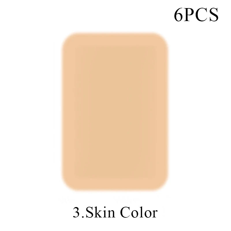 6 Pcs Tattoo Scar Flaw Concealing Tapes Waterproof Tattoo Film Ultra Thin Patch Tattoo Scar Patches Birthmark Concealing Sticker