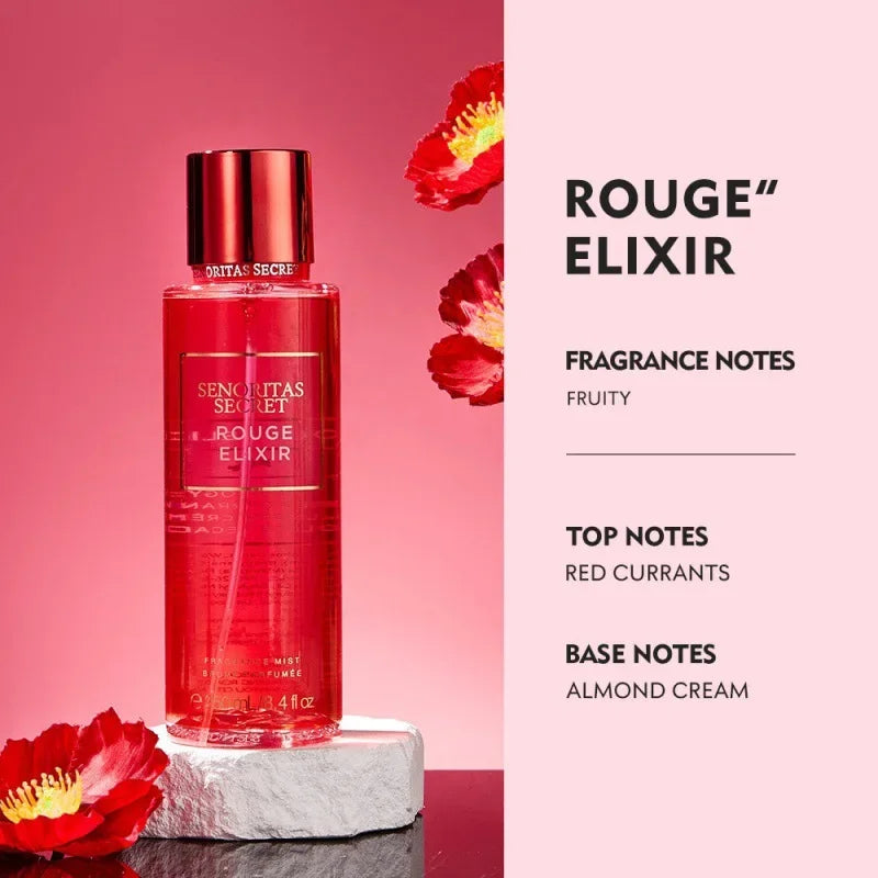 Thai Flower Fruit Perfume Vanilla Fragrance for Women Long-lasting Date Scent Good Girl Parfume Body Spray Floral Mist 250ml