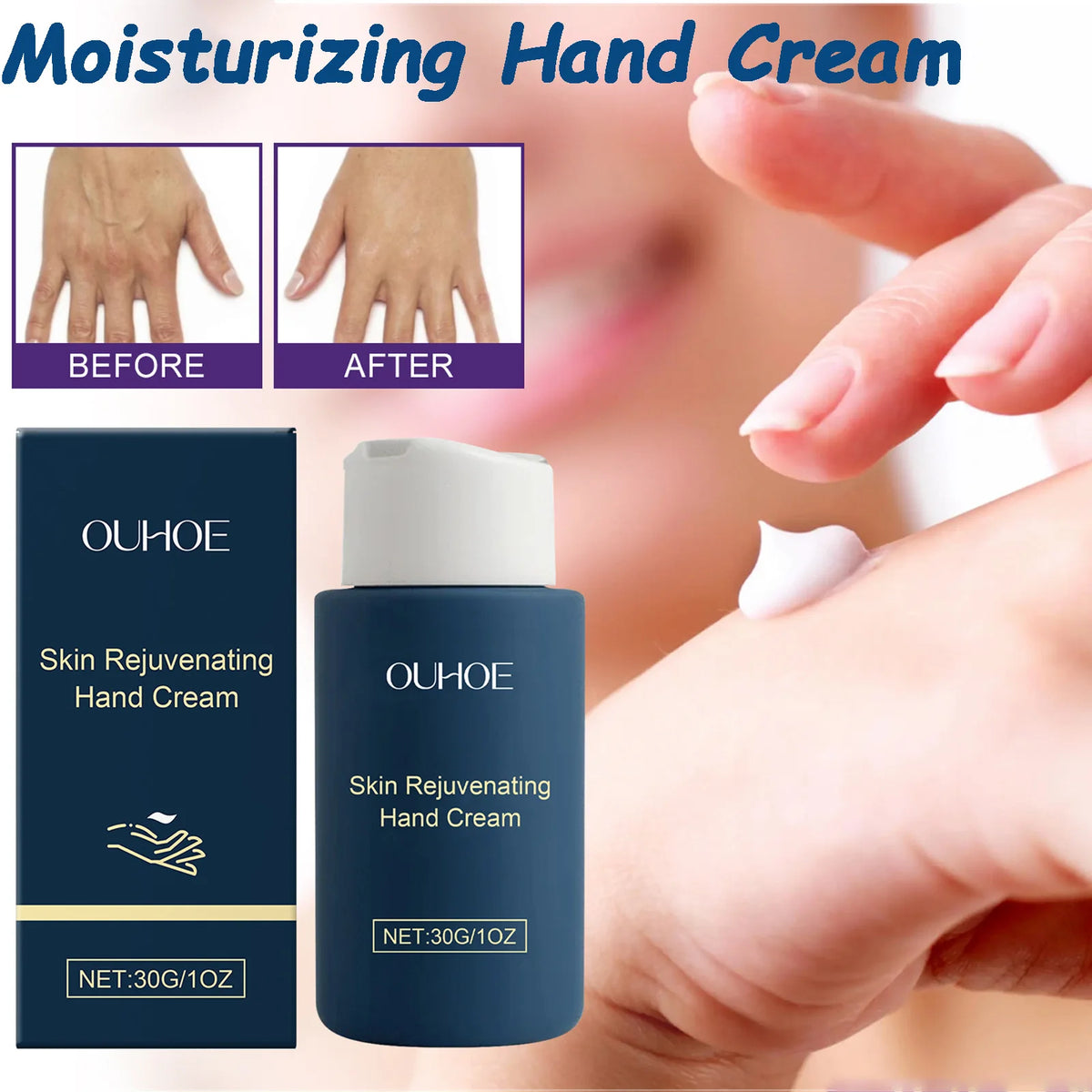 Moisturizing Hand Cream Improve Dryness Skin Nourishing Soften Brightening Hydrating Anti Chapped Hand SkinCare Quick Absorb