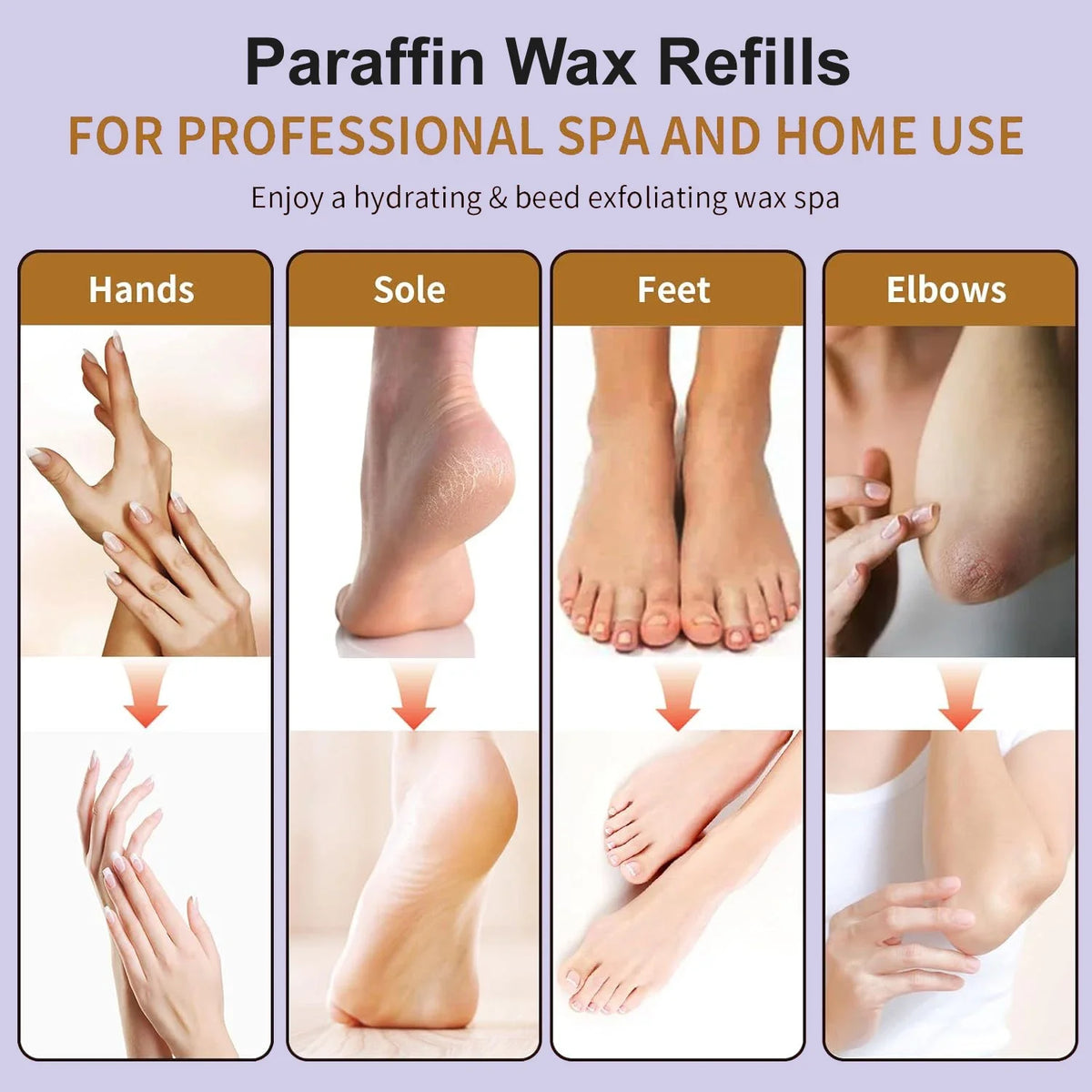 200g/450g Paraffin Wax Bath Hands Mask Moisturizing Hydrating Hand Mask Hand Moisturizing Mask Moisturizing Hand Soft Wax