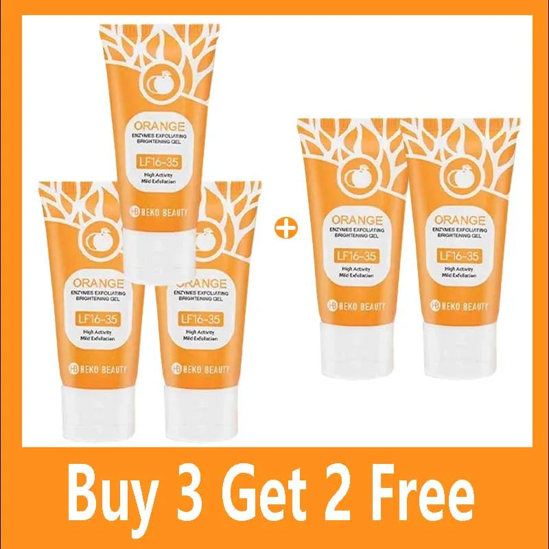 Facial Exfoliate Gel For Deep Moisturizing Pore Cleansing Gentle Facial Scrub Body Cleansing Gel Dead Skin Remover