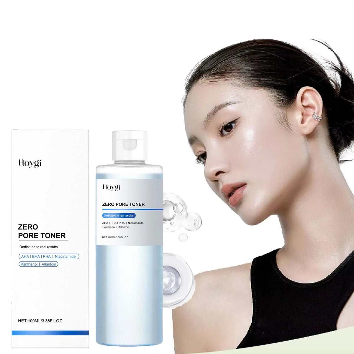 Exfoliating Hydrating Toner Moisturizing Smoothing Brighten Skin Pore Refining Improve Dry Skin Zero Pore Toner Soothing Formula