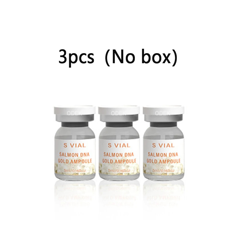 5ml High Salmon DNA Gold Ampoule Skin Booster Serum BB Cream Glow Beginner Starter Kit Face Skin Care Essence