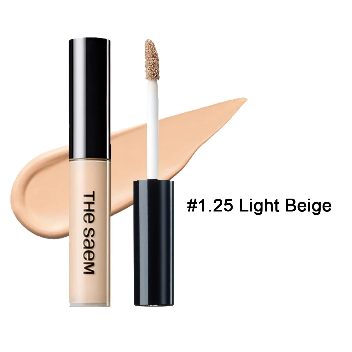 The Saem Cover Perfection Tip Concealer,Smooth Texture,Luxury Makeup,Long-Lasting & Non-Creasing,Korean Cosmetic,Korean Makeup