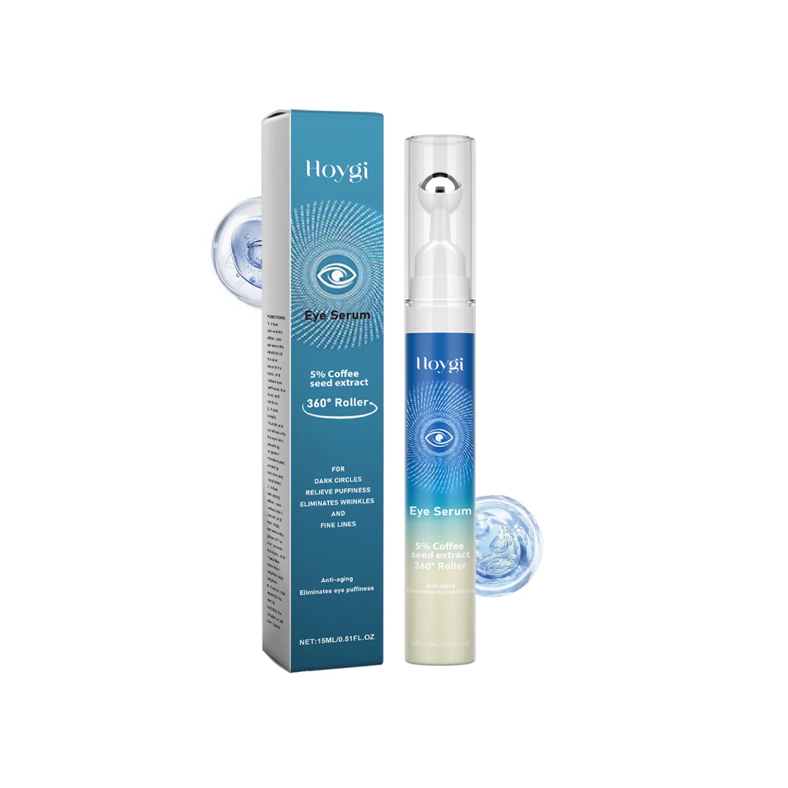 Massage Eye Serum For Both Men And Women To Remove Bags And Improve Puffiness Under Dark Circles Eye Cream