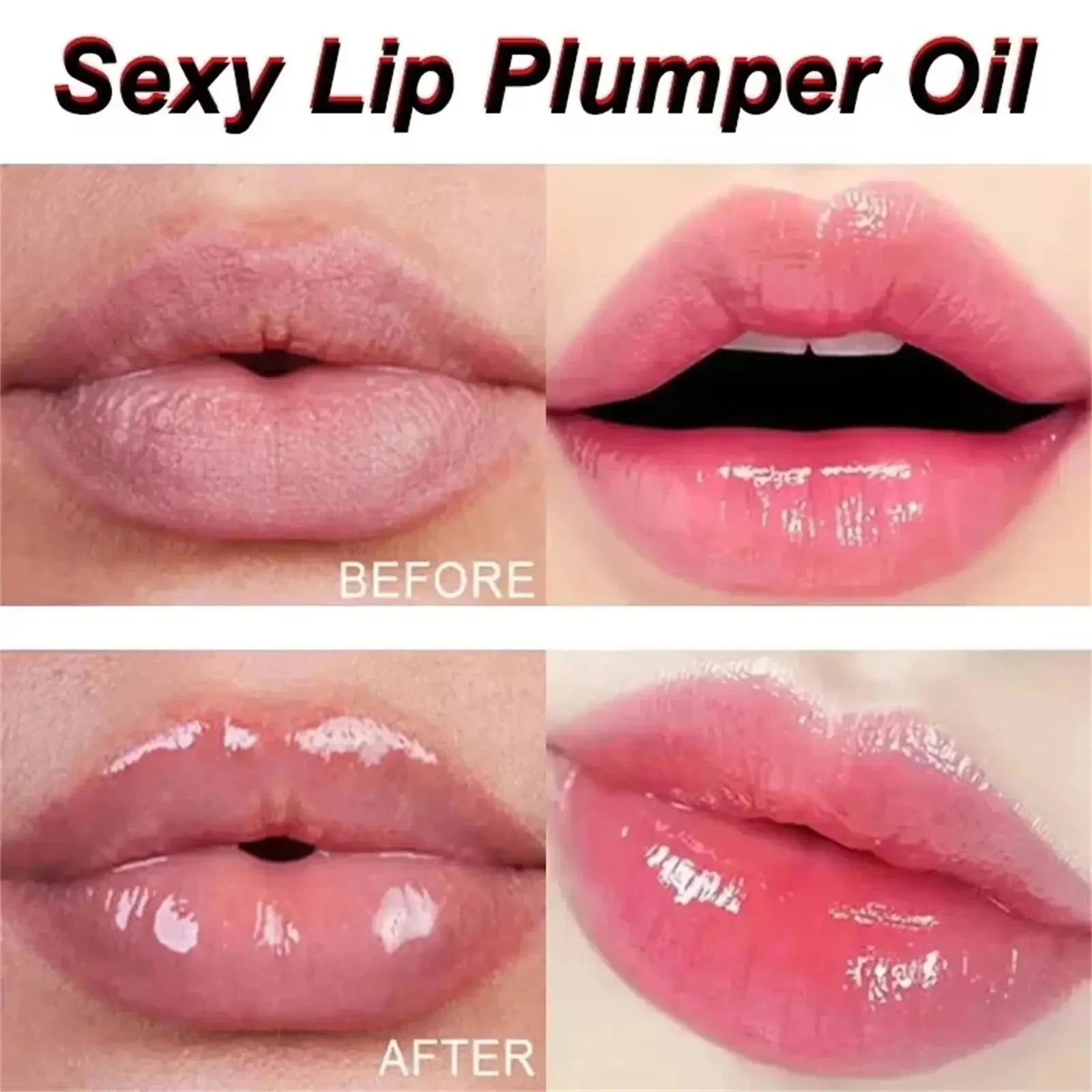 Lip Plumping Essential Oil Instant Sexy Lip Care Nourishing Moisturizing Faded Lines Ultimate Plumping Lip Gloss Serum Cosmetics