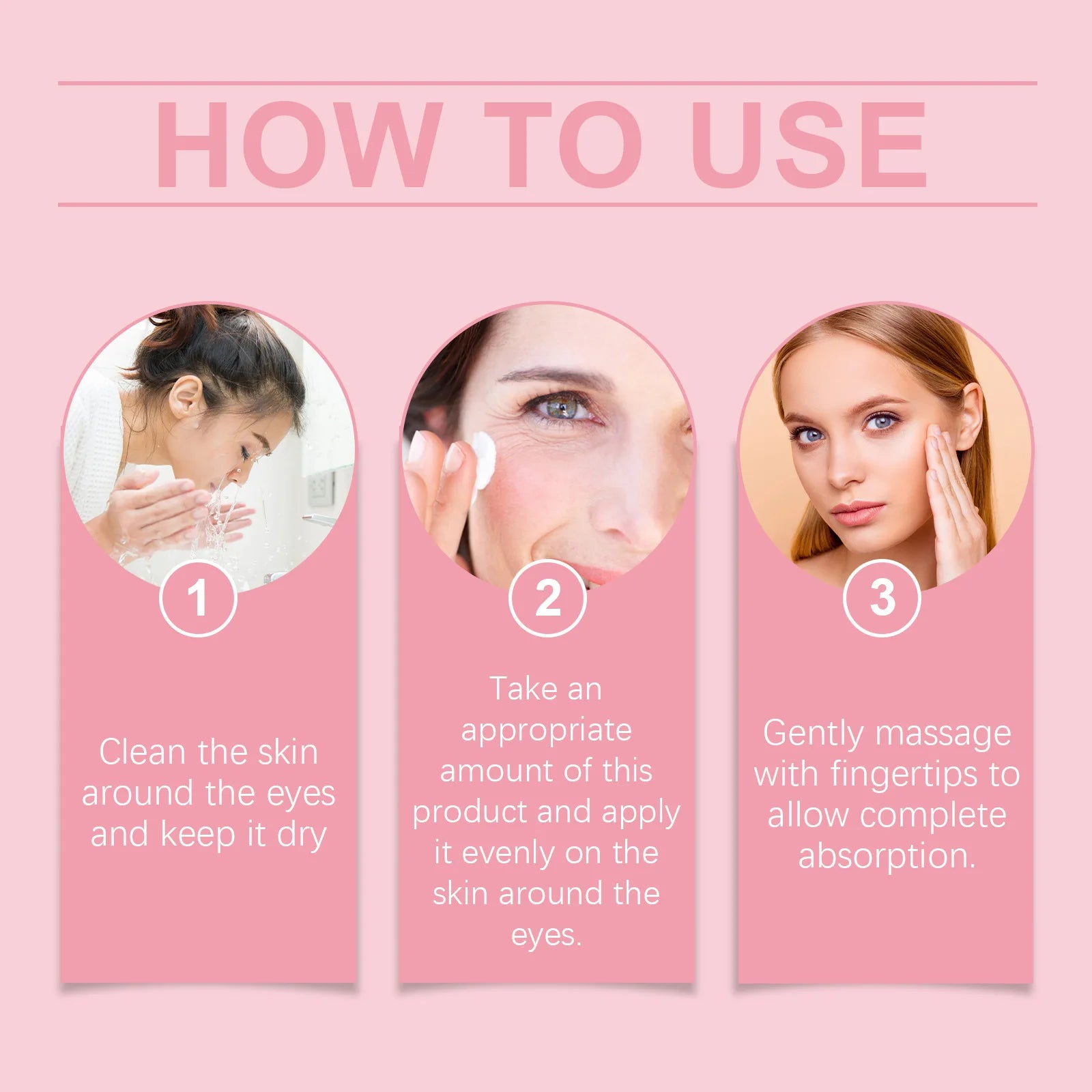 Ximonth Eye Relief Serum Relieve Skin Fatigue Firm Skin Prevent Milia Gentle Nourish Herbal Nursing Eye Soothing Essence Liquid