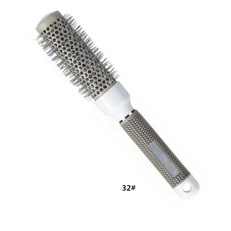 4 Sizes Professional Salon Styling Tools Round Hair Comb Hairdressing Curling Hair Brushes Comb Barrel Comb