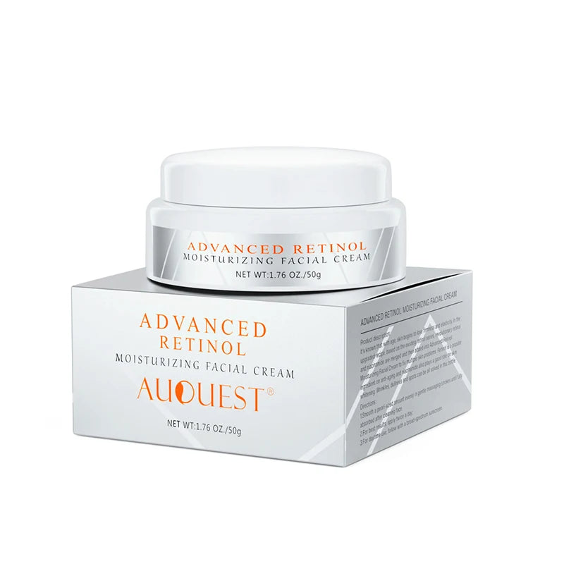 AUQUEST Retinol Wrinkle Face Cream Anti-Aging Smooth Fine Lines Facial Moisturizer Whitening Lift Firm Skin Care Beauty Health