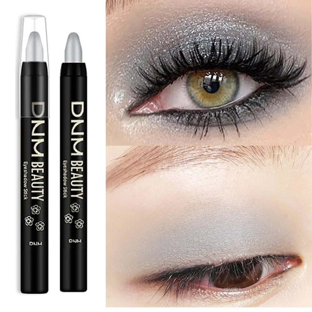 16Colors Shimmer Eyeshadow Stick Pearlescent Waterproof Eyeliner Silkworm Pen Glitter Long Lasting Highlighter Bling Eyes Makeup