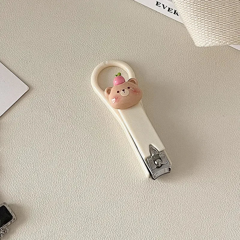 New Cute Cartoon Animal Nails Clippers Cutter for Kids Nail Scissor Clippers Beauty Nail Trimmer Baby Care Accessories