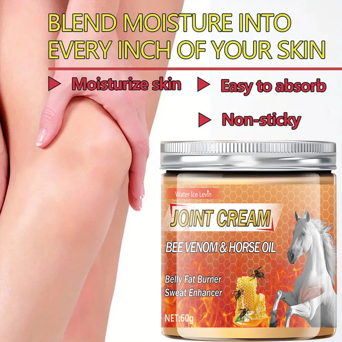 Muscle Firming Massage Cream, Contains Collagen, Hypoallergenic, Moisturizing Cream, Suitable for All Skin Types, Unisex