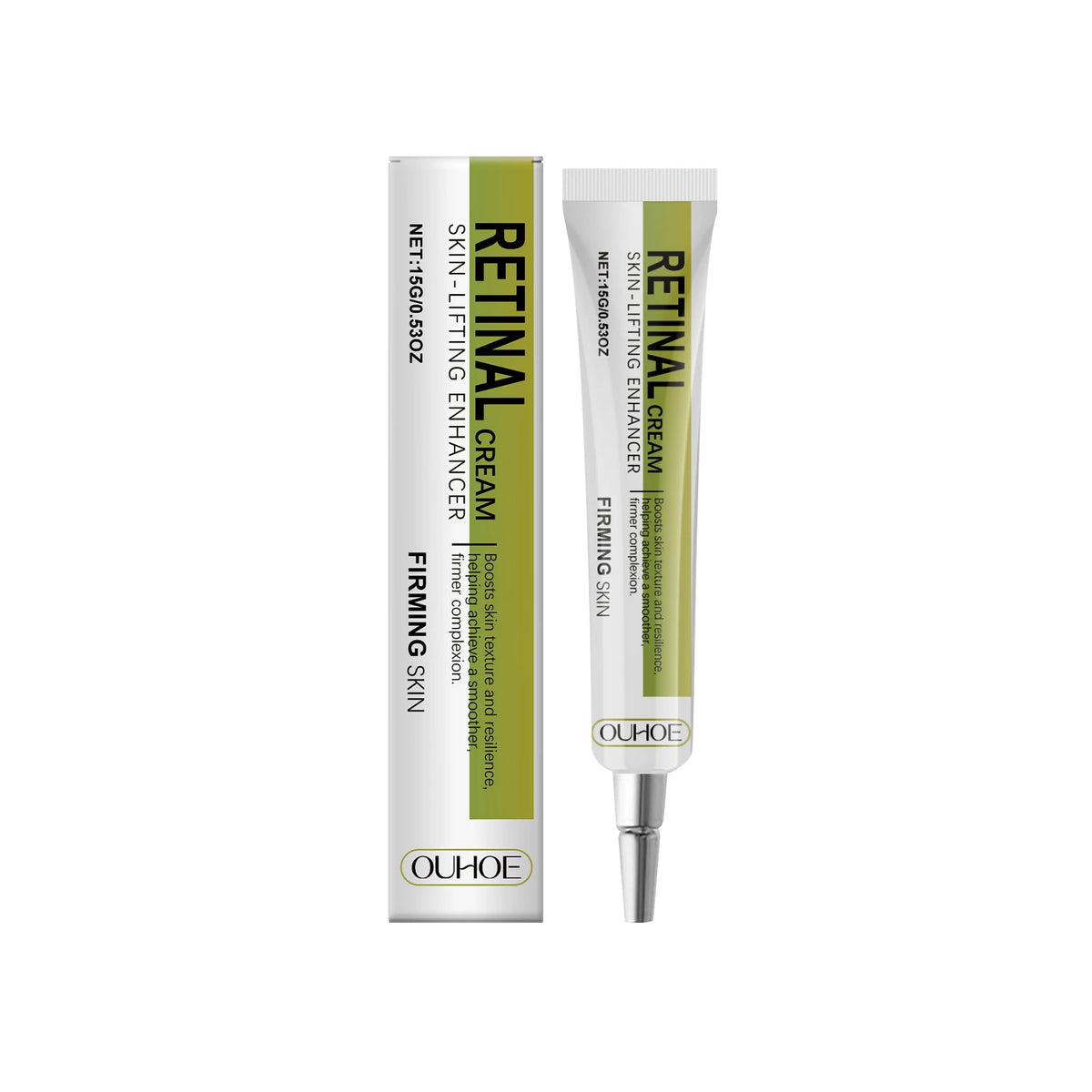 Korean Skincare Retinol Cream Brightening Firming Moisturizing Face Neck Day Night Lightweight Fast Absorbing Skin Care