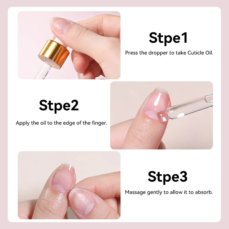 UR SUGAR 15ml Nail Cuticle Nutrient Oil Nourishes and Repairs Damaged Nails Moisturizing Strengthens and Brightens Nail CareTool