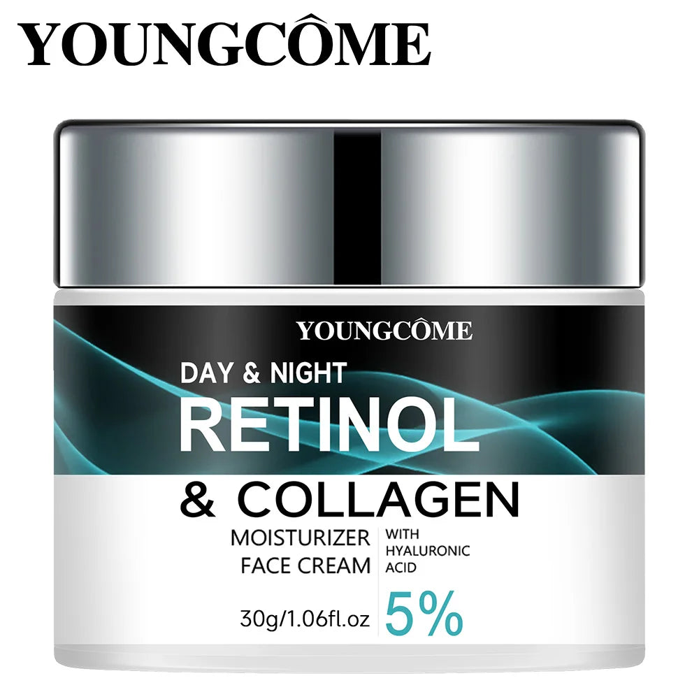YOUNGCOME Retinol Cream Promotes Skin Elasticity And Luster Nourishing And Locking Moisture To Improve Skin Texture