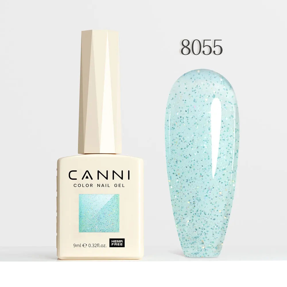 CANNI HEMA TPO FREE Gel Nail Polish Galaxy Cat Eye Gel Magnet Glitter Diamond Sparkle Gorgeous Color Soak Off UV LED Gel Lacquer