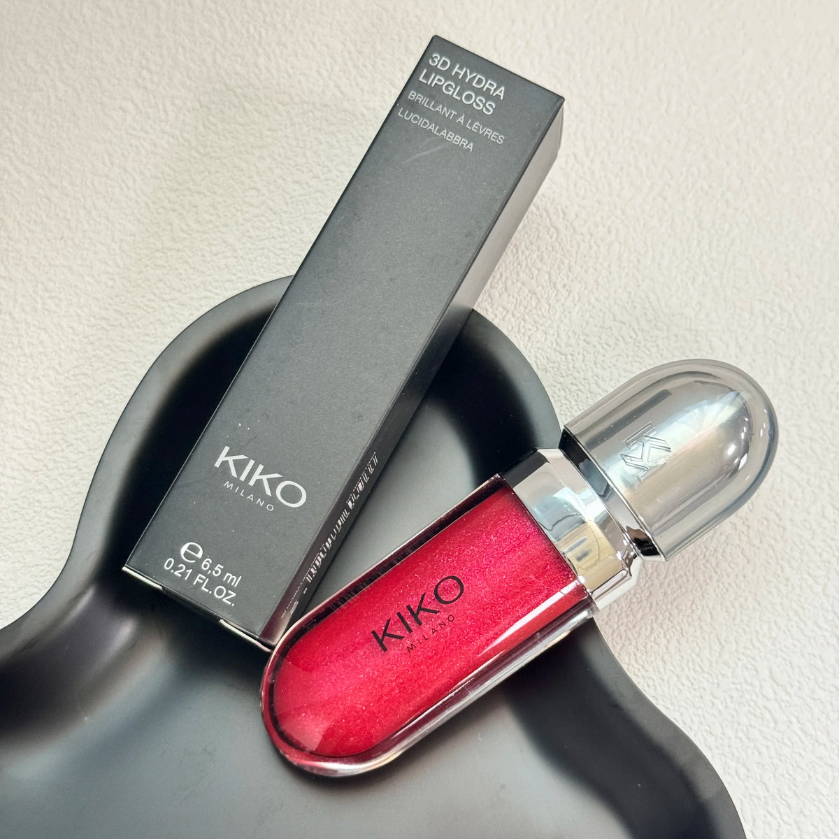 Kiko Double Headed Lipstick Transparent Mirror Non Fading Non Stick Cup Lip Gloss Milk Tea Bean Paste Naked Nature Lip Makeup