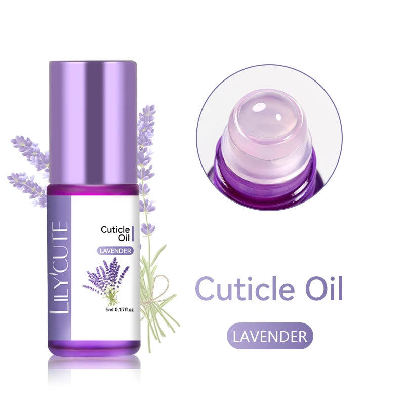 LILYCUTE 5ml Nail Cuticle Nutrient Oil Restore Damaged Nails Softener Nourishing Treatment Skin Revitalizer Remedy Manicure