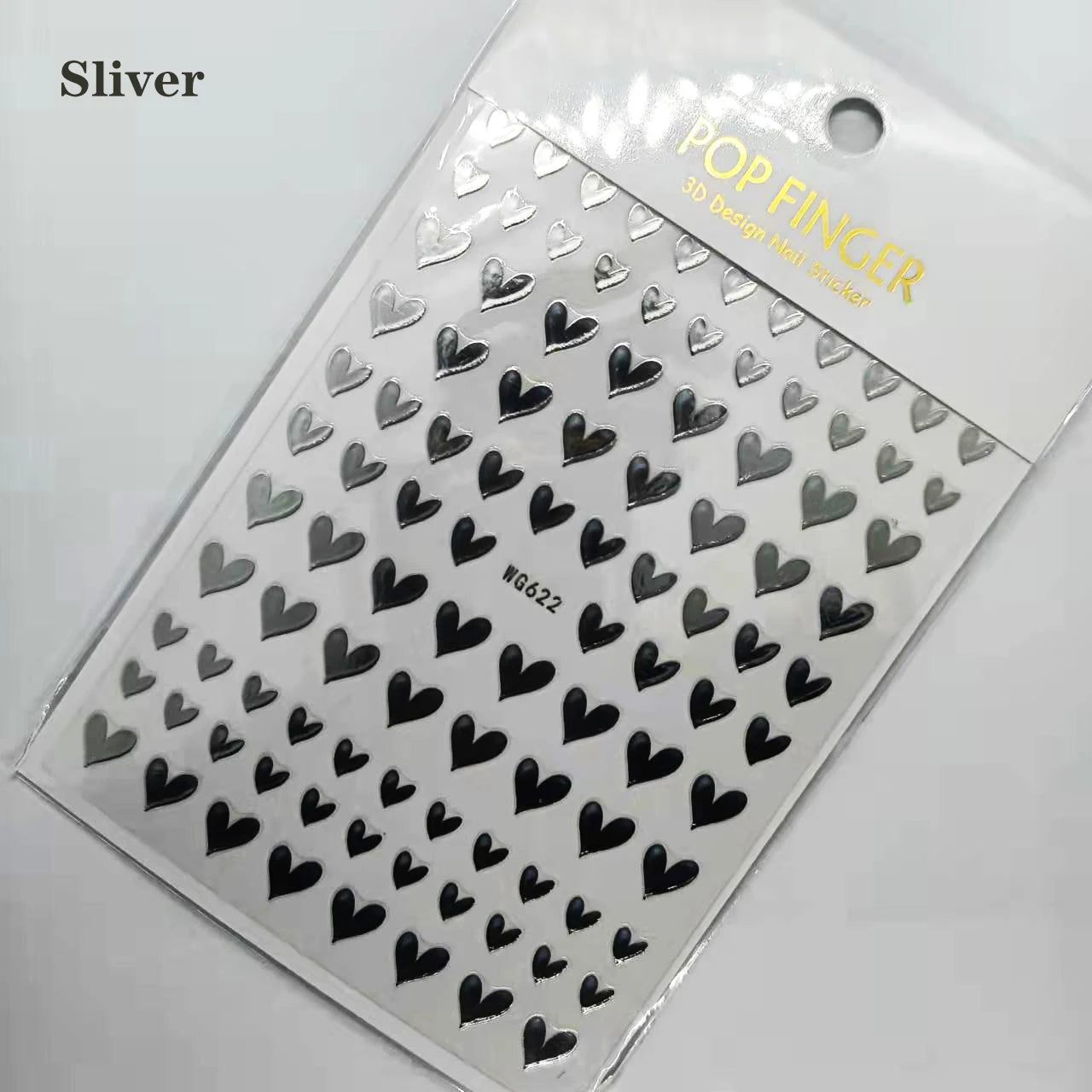 Shiny Gold Star Moon Sun Nail Stickers for Manicure Accessories Heart Feather Animals Printing Self Adhesive Nail Wrap